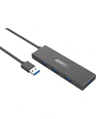 EMTEC  t620a type-a classic hub echubt620a 256 go 4 port usb-a noir