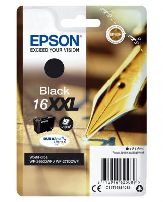 EPSON Cartouche jet d'encre  T168140 noir tr&egrave;s haute capacit&eacute;