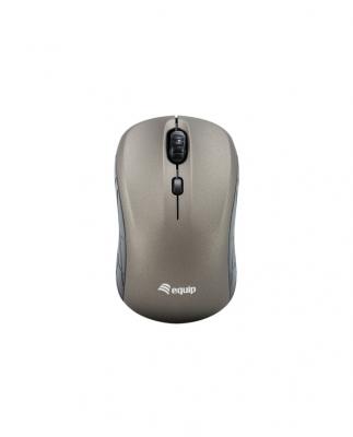 EQUIP Souris mini sans fil  life optique 4 boutons scroll gris 1600dpi