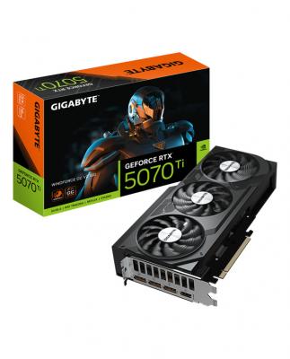 GIGABYTE  GeForce RTX 5070 Ti WINDFORCE OC V2 16G NVIDIA 16 Go GDDR7 - Neuf