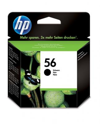 HP  56 Original Noir 1 pi&egrave;ce s