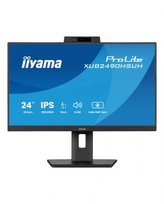 IIYAMA Ecran PC  XUB2490HSUH-B2 24""FHD/100Hz/IPS/WEBCAM/HP/Pivot