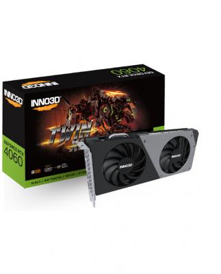 INNOVISION Inno3D RTX4060 Twin x2 8GB 128Bit GDDR6 (N40602-08D6-173051N)