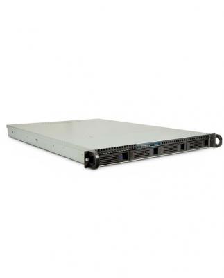 INTER TECH ELEKTRONIK HANDELS Inter-Tech IPC 1U-1404 Support Noir, Acier Inoxydable