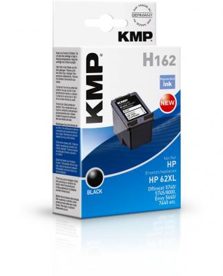 KMP  H162 noir compatible avec HP C2P05AE 62 XL