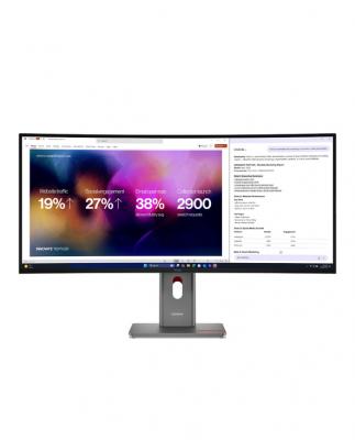 LENOVO  ThinkVision P40WD-40 - ecran LED - incurve - 5K - 40 - HDR
