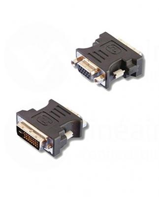 LINEAIRE  AD270 Adaptateur DVI-I Dual Link m&acirc;le / HD15 Femelle