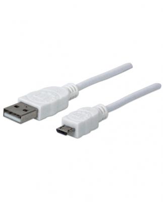 MANHATTAN  324069 c&acirc;ble usb 2.0 blanc 324069
