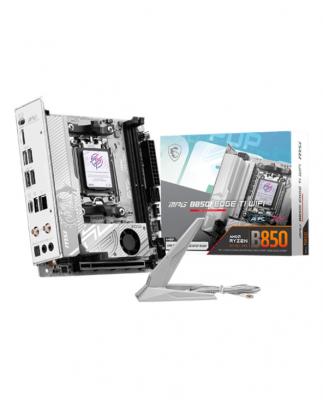 MSI Carte m&egrave;re  B850I EDGE TI WIFI B850 AM5 Mini ITX Wi-Fi 7 128 Go DDR5 M.2 RAID