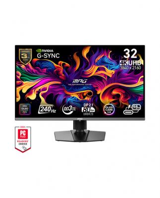 MSI  MPG 322URX QD-OLED 31.5"" QD-OLED 4K Ultra HD 0,03 ms Noir