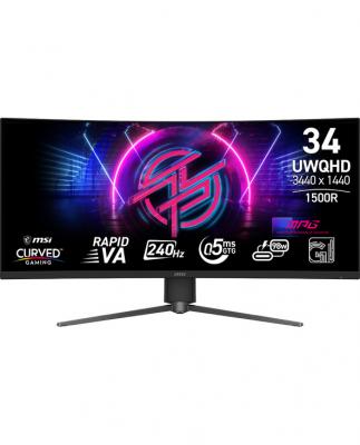 MSI  MPG 346CQRF X24 34"" UltraWide Quad HD 0,5 ms Noir