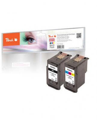 PEACH  0F319026 cartouche d''encre Noir, Cyan, Magenta, Jaune