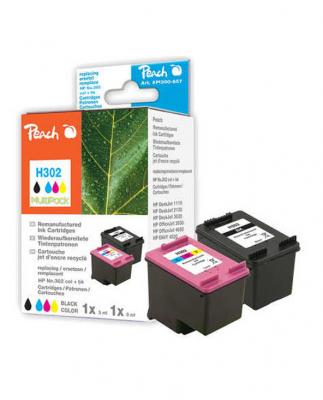 PEACH  PI300-657 PagePack Noir, Cyan, Magenta, Jaune, Encre
