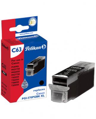 GENERIQUE Pelikan C63 Cartouche d'encre 1 pi&egrave;ce(s) Compatible Noir