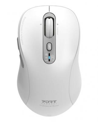PORT DESIGNS  900707CW souris Maison Droitier RF sans fil + Bluetooth Optique 3200 DPI
