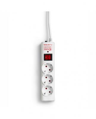 SALICRU Rallonge 3 prises Schuko avec interrupteur SPS SAFE 3 (1,5 m)