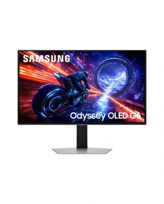 SAMSUNG Monitor  27"" Odyssey G6 G60SF QHD 500Hz OLED Silver
