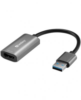 SANDBERG Bo&icirc;tier De Capture Hdmi Vers Usb-a - 