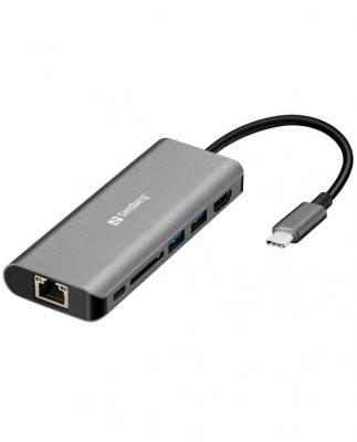 SANDBERG  - Station d'accueil - USB - HDMI - GigE
