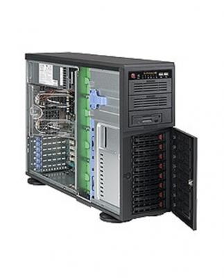 SUPERMICRO Super Micro Cse-743tq-903b-sq Tower Case Noir