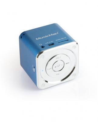 TECHNAXX Enceinte portable 3 W  MusicMan Mini bleu