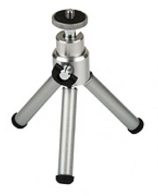 T NB Accessoire Streaming / Vlogging  T'nB Mini tr&eacute;pied Webcam/APN Argent