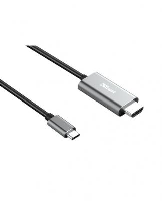 TRUST  Calyx cble Ucb-C vers HDMI - Noir