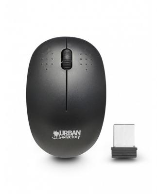URBAN FACTORY Souris sans fil Wifi  Noir 