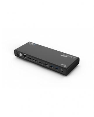 URBAN FACTORY  HUBEE PRO - Station d'accueil - USB-C 3.1 - 2 x DP, 2 x HDMI - 1GbE - 130 Watt