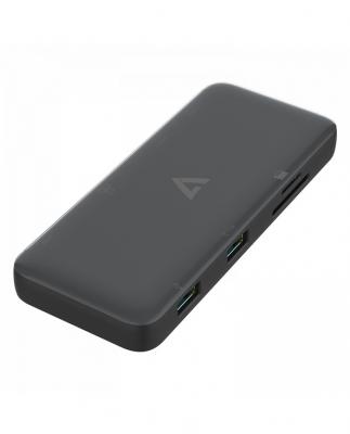 V7  UCMINIDOCKDUAL-PT station d'accueil USB 3.2 Gen 1 (3.1 Gen 1) Type-C Noir - Neuf