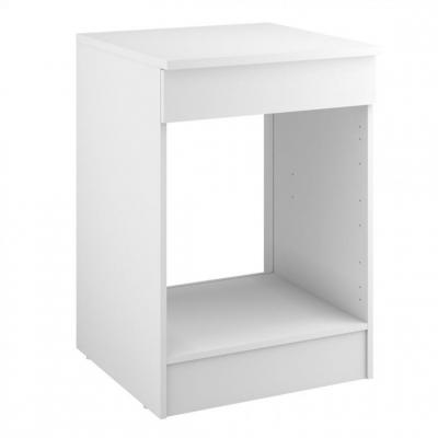 Bas four 60 cm UNO blanc mat