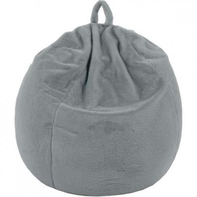 COTTON WOOD  Poire Lover Fausse Fourrure - D 70 X H 90 Cm - Gris 