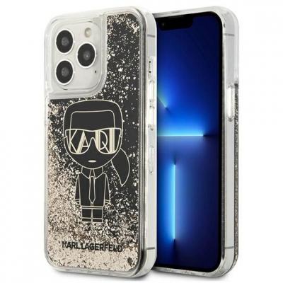 KARL LAGERFELD   Liquid Glitter Gatsby - Coque pour iPhone 13 Pro