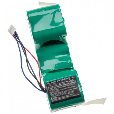 VHBW  Batterie compatible avec Ecovacs Sweeper DD35, DE33, DE35, DG710, DG716 aspirateur, robot &eacute;lectrom&eacute;nager (3000mAh, 12V, NiMH)