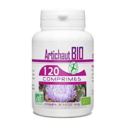 FRANCE HERBORISTERIE  ARTICHAUT BIO AB 120 comprim&eacute;s dos&eacute;s &agrave; 400 mg.