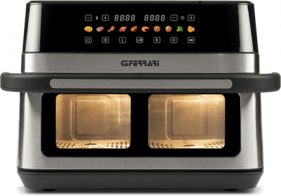 G3FERRARI Acer G3 Ferrari Friggisano 6+6 - Friteuse &agrave; air 12 L avec double bac
