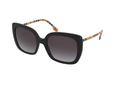 BURBERRY Lunettes de soleil  Be4323 caroll col. 38538g Femme Carr&eacute; Noir