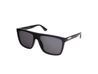 GUCCI Lunettes de soleil  Gg0748s col. 001 Hommes Carr&eacute; Noir