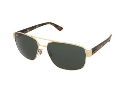 RAY BAN Lunettes de soleil Ray-ban Rb3663 col. 001/31 Hommes G&eacute;om&eacute;trique Or