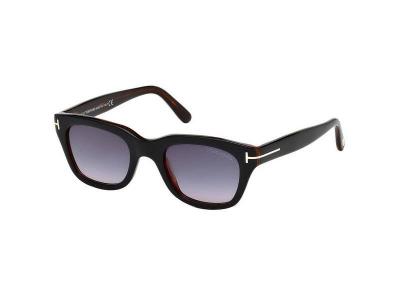 TOM FORD Lunettes de soleil  FT0237 SNOWDON Lunettes de soleil, Noir/Fum&eacute;e, 50 mm