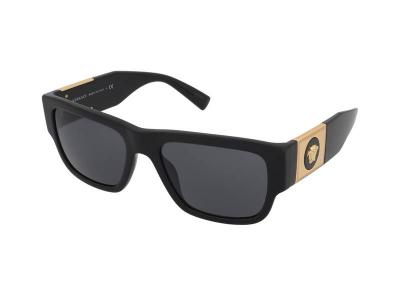 VERSACE Lunettes de soleil  Ve4406 col. gb1/87 Hommes Carr&eacute; Noir