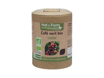 NAT&FORM Compl&eacute;ment alimentaire caf&eacute; vert 200 g&eacute;lules nat et form bio