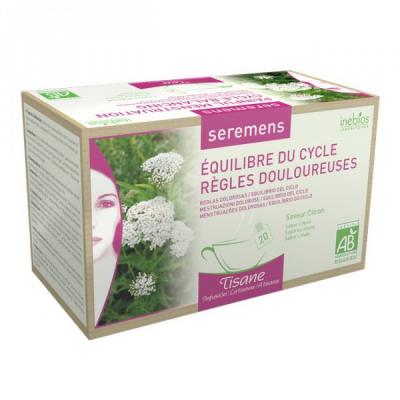 INEBIOS  Seremens Herbal Tea Reglas Dolorosas 20 Sachets