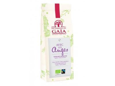  Th&eacute; Blanc Avec Les Anges Bio - 50g-Les Jardins De Ga&iuml;a