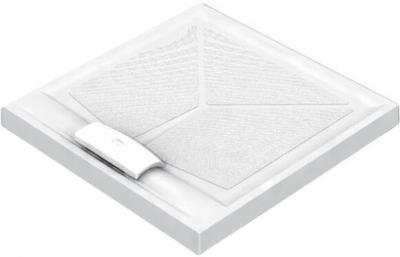 AKW Sulby receveur de douche rectangulaire 1200 x 820 mm blanc accessible