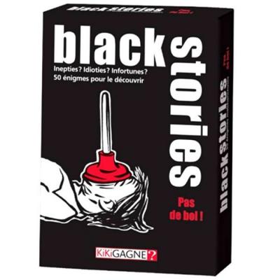 KIKIGAGNE Jeu  Black Stories - Pas de Bol !- - Jeu de societe