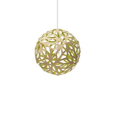 DAVID TRUBRIDGE FLORAL-Suspension Bicolore bambou Naturel &Oslash;40cm