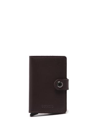 SECRID Porte-cartes Original Cuir  Marron