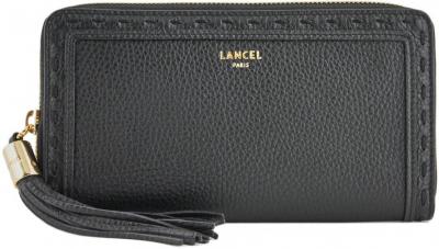 LANCEL Portefeuille L Premier Flirt Cuir  Noir