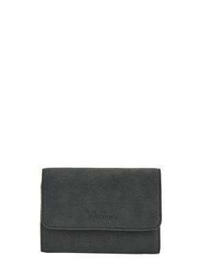 WOOMEN  Portefeuille Acacia vegan Noir